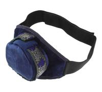 ADOCARN Cubierta de Caja de Moxibustión Doméstica Azul de Poliéster y Algodón, Cinturón de Moxibustión Fácil de Usar y Almacenar para Masaje Cervical en Casa