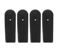 ADOCARN Cubierta de Goma para Manijas de Frenos de Silla de Ruedas Negro, 2 Pares, Versátil y Compatible la Mayoría de Tipos, Accesorio Esencial para Frenos