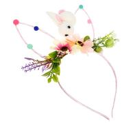 ADOCARN Diadema De Orejas De Conejo Para Niñas y Adultos Accesorio De Disfraz Creativo Para Fiestas y Pascua Para Fotografía y Uso Diario Un Talla Que Adapta