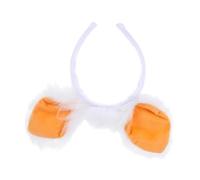 ADOCARN Diadema Orejas De Oveja De Peluche Linda Diadema De Cordero Para Accesorio De Dibujos Animados Para Fiestas De Disfraces y Halloween