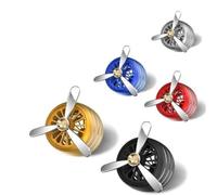 ADOCARN Difusor de Aroma para Ventilación de Coche Luces LED de Colores, Ambientador sin Químicos, Tamaño Pequeño, Clip Ajustable para Rejillas, Purificador de Aire y Eliminador de