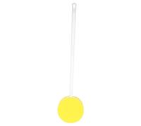 ADOCARN Esponja De Baño Mango Largo Para Ducha, Cepillo De Limpieza De Espalda Redondo 57x12x5 Cm, Color Natural, Depurador Corporal Para Mujer, Uso Diario Baño