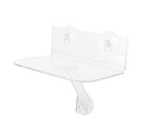 ADOCARN Estante de Pared Acrílico Transparente Macetas Estante Moderno Decoración de Dormitorio y Oficina Instalación con Ventosas