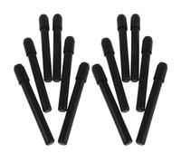 ADOCARN Extensor de lápiz de cejas de metal (12 unidades): alargador con pincel para cejas - Para amantes del maquillaje - Herramienta de maquillaje portátil y versátil