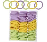 ADOCARN Gomillas De Pelo Para Niñas De Unidades Candy Sin Huella Alta Elasticidad Accesorios Para Peinados Adorables y Cómodos