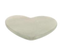 ADOCARN Gua Jade Facial Tool Para Masaje y Esculpido De Rostro Herramienta De Jade Natural Para Cuidado Piel Diseño Corazón Para Masaje Facial y Cuello Experiencia Suave y Relajante