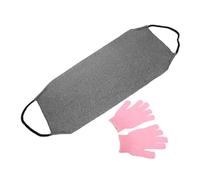 ADOCARN Guantes De Ducha Exfoliante Esponja De Lufa Para Ducha Guante De Espalda Para Eliminar La Cutícula Toalla De Exfoliante De Espalda Para Hombres y Mujeres