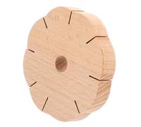 ADOCARN Herramienta de Madera para Tejer Pulseras Portátil, Disco para Hacer Pulseras y Collares Diy, Herramienta Manual para Tejer Cuerda y Manualidades en Casa y Viajes