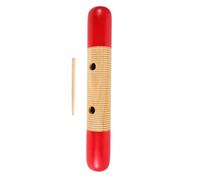 ADOCARN Instrumento Musical Educativo Güiro de Madera para Niños, Percusión Orff Versátil Forma de Rana, Adecuado para Clases de Música y Educación Temprana