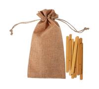 ADOCARN Juego de Adivinación 10 Palos de Bambú Chinos para Práctica Budista, Diseño Elegante y Usos Versátiles en Decoración y Fortuna