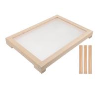 ADOCARN Malla para Incienso Hecho a Mano, Bandeja de Secado 200x300 Mm de Madera Resistente, Herramienta DIY para Varillas, Conos y Bobinas, Adecuado para Fabricación y Almacenamiento