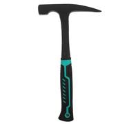 ADOCARN Martillo geológico de punta puntiaguda, martillo de acero al carbono para picar ladrillos, ideal para triturar piedras en minería y recolectar rocas.