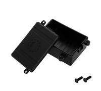 ADOCARN Mini Caja del Receptor De Simulación Extensión De Gel De Uñas Protector De Receptor Impermeable Funda Protectora del Receptor Gel Extra para Rizos Negro El Plastico