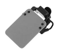ADOCARN Parche de Oclusión Ocular Ajustable para Gafas de Tiro Deportivo, Placa Vertical Gris para Entrenamiento y Competición, Oclusor Duradero para Gafas Clip, Adecuado para Tiradores