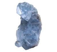 ADOCARN Piedra Natural y Colección de Minerales en Forma Aleatoria de Celestita con Función Decorativa y Curativa, 1 Pieza Única para Adorno de Mesa