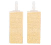 ADOCARN Piedras de Aire para Skimmer de Proteínas de Madera Natural 2piezas para Acuarios Marinos Agua Dulce Burbujeo Fino y Reemplazo de Oxígeno