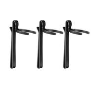 ADOCARN Pinza Metálica para Linterna de Cinturón 3 Piezas, Clip Desmontable para Luz Led, Soporte Portátil para Bolígrafo y Linterna, Accesorio Resistente para Mochila y Chaleco,