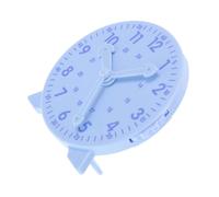 ADOCARN Reloj Educativo para Didáctico De Enseñanza del Reloj De Aprendizaje Color Azul para Aulas y Herramienta De Introducción