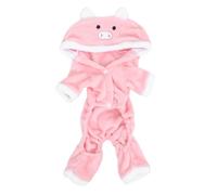 ADOCARN Sudadera con Capucha cálida para Perro y Cerdo: Disfraz de Perro, Ropa de Halloween para Gato, Sudadera con Capucha para Cachorro, Ropa cálida para disfrazarse, atuendos para Halloween,