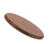 ADOCARN Taburete Redondo de Madera Marrón para Reemplazo de Asiento Diseño Elegante y Cómodo para Uso en Barra o Cocina