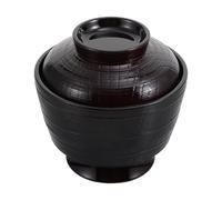 ADOCARN Tazón de Sopa de Miso Tradicional de Plástico Resistente al Calor 9.3x9 Cm, Multifuncional para Cocina y Restaurante, Cuenco Japonés para Hogar y Buffet