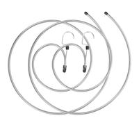 ADOCARN Tendedero en Espiral de Acero Inoxidable 2 Piezas para Sábanas y Colchas, Percha Grande Giratoria 360° para Secado de Toallas y Ropa en Hogar y Baño Estilo Estilo Aleatorio