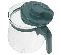 ADOCARN Tetera Resistente al Calor Grande de Vidrio de 1700ml Tapa y Asa de Pp Jarra Práctica para Té y Jugos Color Aleatorio Adecuada para Uso Doméstico y Oficinas