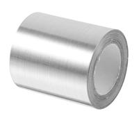 ADOCARN Tira Adhesiva de Sellador Pelable para Pared de Pvc Plata, Resistente a Salpicaduras, Reutilizable, 5m para Moldura Decorativa y Borde de Gabinete