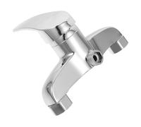 ADOCARN Válvula de Ducha de Baño de Aleación de Aluminio Palanca Única y Diámetro de Rosca de 2cm, Resistente y Duradera para Uso en Hogares y Sitios de Construcción