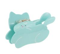ADOCARN Vestir tiara gatita diadema con orejas de gato clip de garra de halloween abrazadera de mandíbula de gato pasadores de garra de pelo linda garra de pelo ácido acético Sky-blue