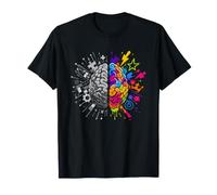 Adolescente Tdah Neurodivergente Cerebro Camiseta