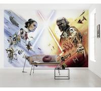 Adolescentes Dormitorio Star Wars Papel Mural Disney Colorido Pared Decoración