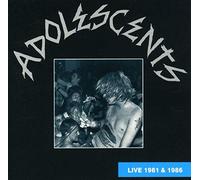 Adolescents - Live 1981 And 1986 [Vinilo]