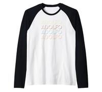 Adolfo Nombre Camiseta Mi Camiseta Personalizada Nombrada Camiseta Manga Raglan