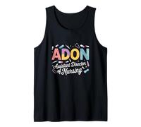Adon Assistant Director of Nursing Shirt Nurse Apreciation Camiseta sin Mangas