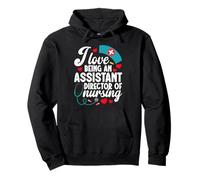 ADON Nurse Week Love Being Assistant Director De Enfermería Sudadera con Capucha
