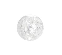 Adoorniequea Bola de cristal transparente para paisajismo, decoración de artesanía de bonsái, accesorios de fotografía, adorno de fortuna de 5 cm, bola de hielo de 5 cm