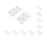 Adoorniequea Juego de 10 teclas de resina para manualidades, molde epoxi, extractor de llaves, moldes de garra de gato