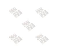 Adoorniequea Juego de 5 moldes de resina para teclas, molde epoxi, extractor de llaves, moldes de garra de gato Ctrl