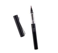 Adoorniequea Pincel de pluma estilográfica recargable de bolsillo para pintura caligrafía, color negro