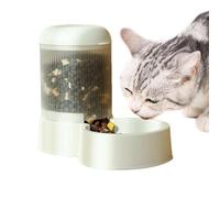 Adopraison Automático, Alimentadores automáticos para Cat | Dispensador de gatos alimentador automático | Cuenco para perros desmontable Water Pet Waterer for Indoor Cat