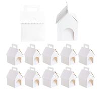 Adopt A Dog Geschenkboxen - Juego de 12 piezas DIY Bemalbare Haus-Boxen