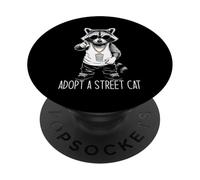 Adopt A Street Cat PopSockets PopGrip Adhesivo