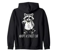 Adopt A Street Cat Sudadera con Capucha