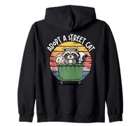 Adopt A Street Cat Sudadera con Capucha