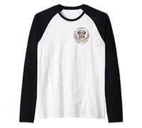 Adopt Don't Shop | Rescate Floral Vintage para Perros - Boho Camiseta Manga Raglan