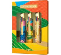 adopt LOVELY ESCAPE Juego de 3 unidades, 3 x 30 ml Eau de Parfums para mujer | Set de regalo de perfume (3 x 30 ml), para regalar, composiciones aromáticas frescas y coloridas, adopt:perfume para