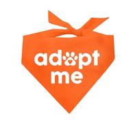 Adopt Me - Bandana para perro (naranja, OS 326)