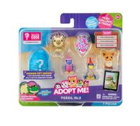 Adopt Me! Pets Multipack Fossil Isle - Hidden Pet - Top Online Game - Exclusive Virtual Item Code Included - Fun Collectible Toys for Kids Featuring Your Favourite Pets, Ages 6+