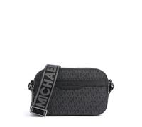 Adopta el estilo urbano y elegante con este bolso bandolera Michael Kors Hudson, perfecto para hombres modernos que valoran tanto la moda como la funcionalidad. Fabricado con suave piel sintética y un